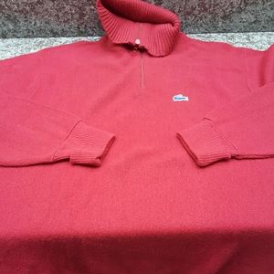 Men's izod zipper turtleneck sweater
